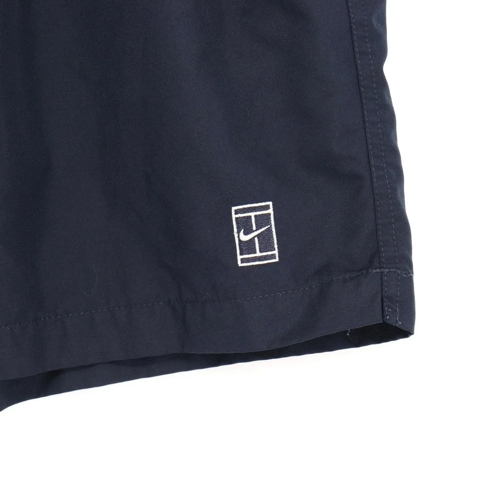 Nike Court Vintage Tennis Shorts Men's Size XL Navy Blue Golf Active Athletic